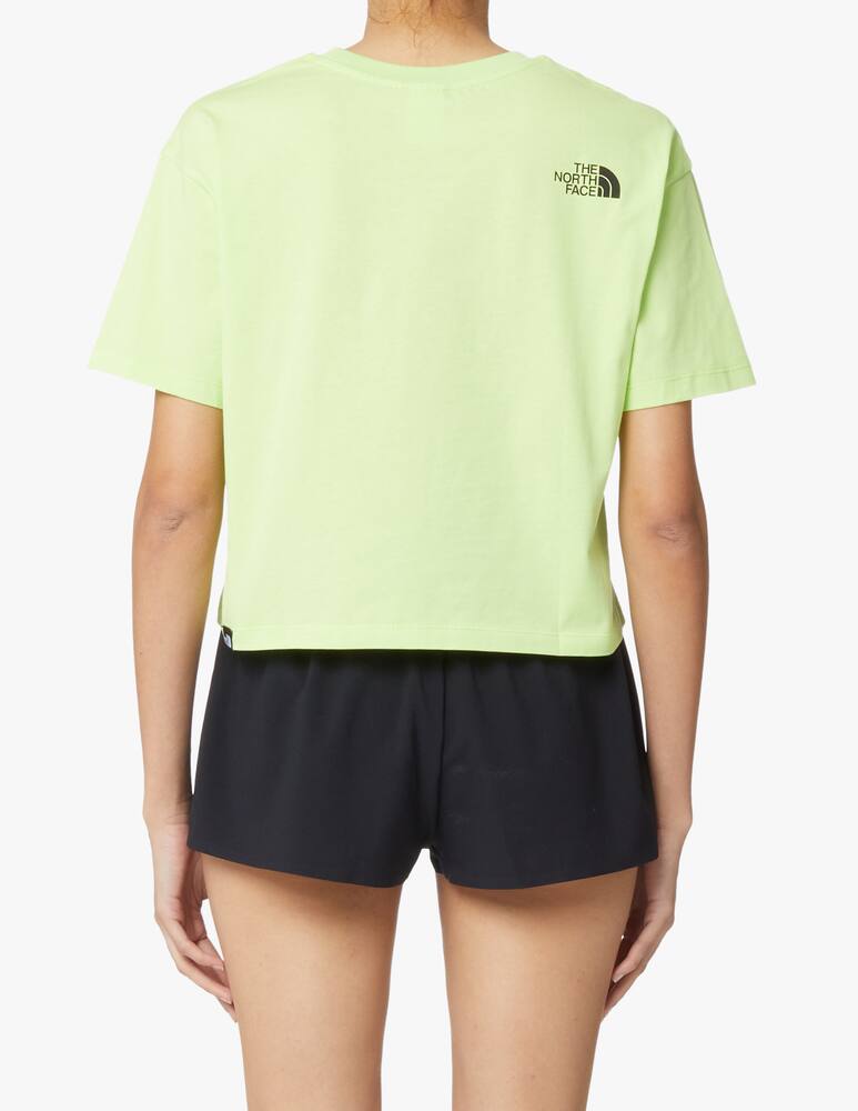rinascente The North Face T-shirt crop - verde
