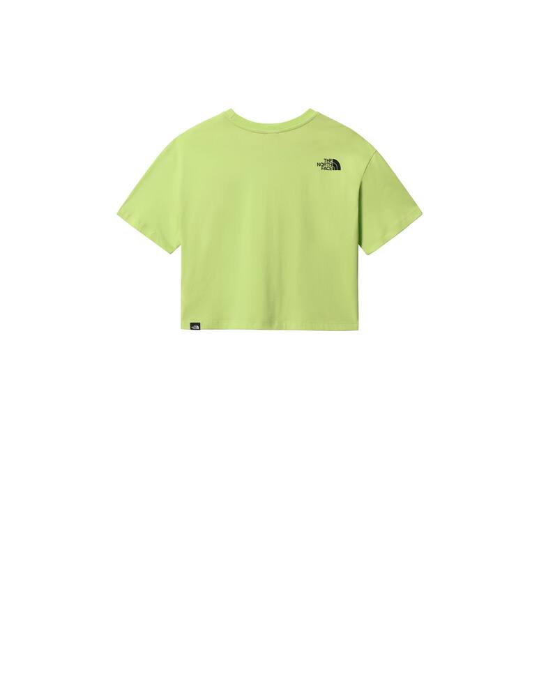 rinascente The North Face T-shirt crop - verde
