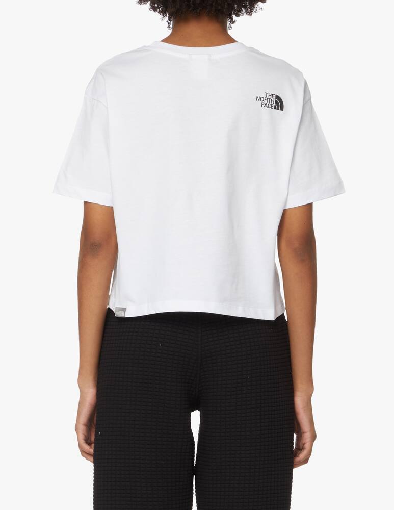 rinascente The North Face Simple Dome crop t-shirt - white