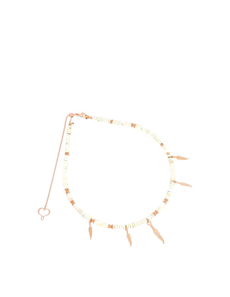 rinascente Maman et Sophie Girocollo bianco con piume