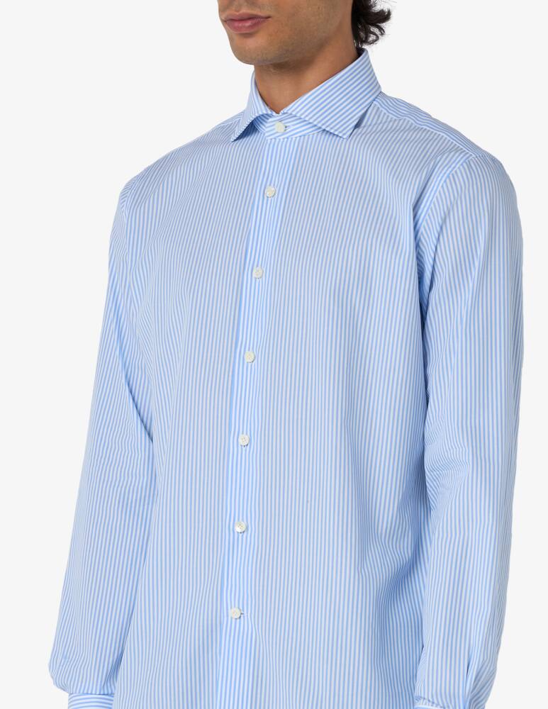 rinascente Alessandro Gherardi Camicia regular fit a righe popeline no stiro