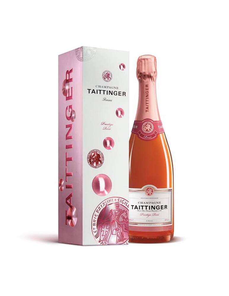 rinascente Taittinger Champagne Brut Prestige Rosé Astucciato