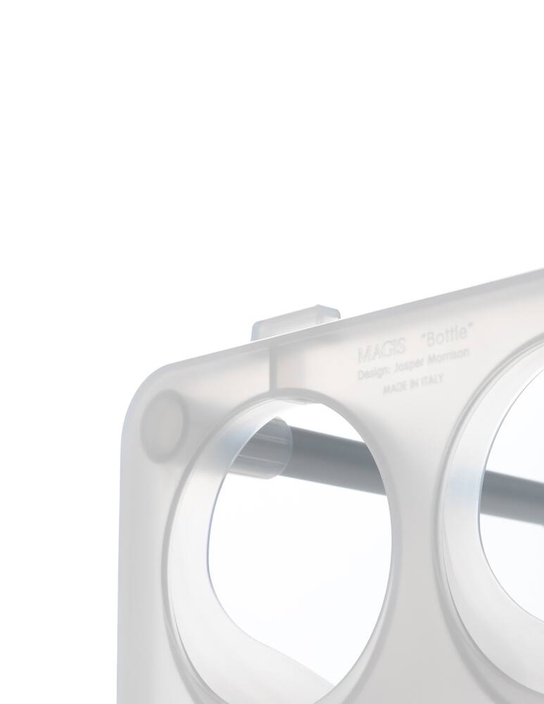 rinascente Magis Bottle Traslucid Portabottiglie Impilabile - Trasparente