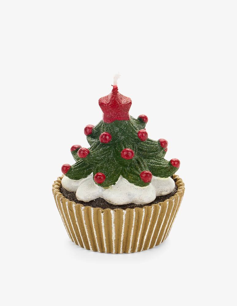 rinascente Nuvole di Stoffa Candela Cupcake Albero Di Natale