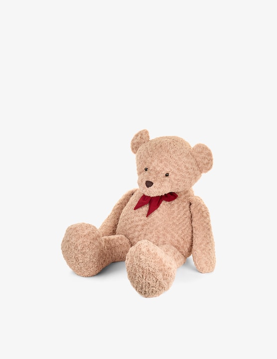 Nuvole di Stoffa - Red bow plush bear - €105,00