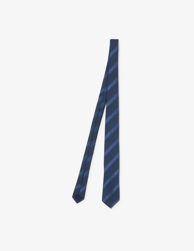 Sartoria Italiana Cravatta a righe tono su tono - immagine 1 Sartoria Italiana Cravatta a righe tono su tono - immagine 1