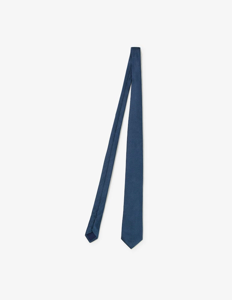 Sartoria Italiana Cravatta con microtrama - immagine 1 Sartoria Italiana Cravatta con microtrama - immagine 1