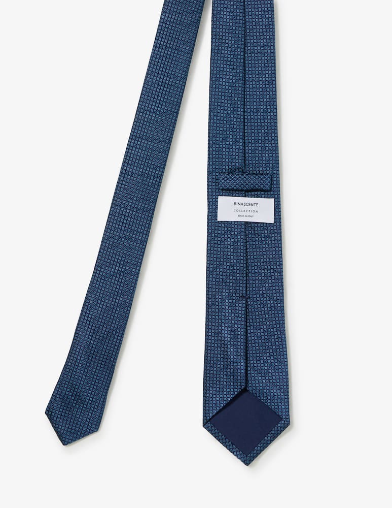 Sartoria Italiana Cravatta con microtrama - immagine 2 Sartoria Italiana Cravatta con microtrama - immagine 2