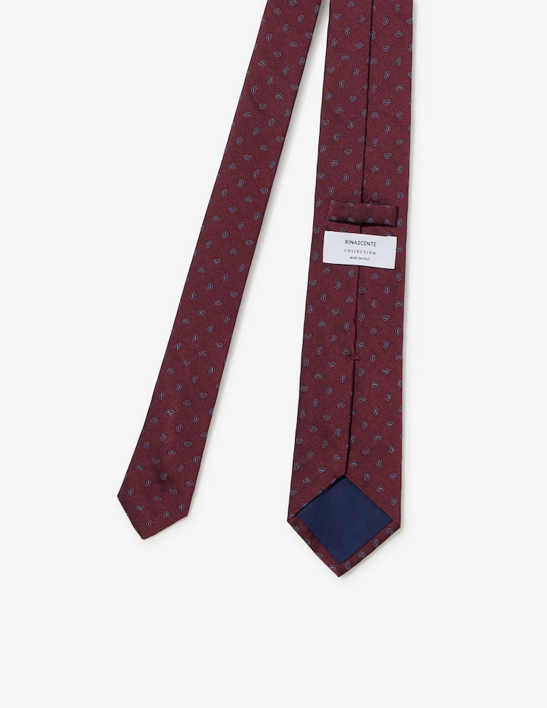 Sartoria Italiana Cravatta stampa paisley - immagine 2 Sartoria Italiana Cravatta stampa paisley - immagine 2