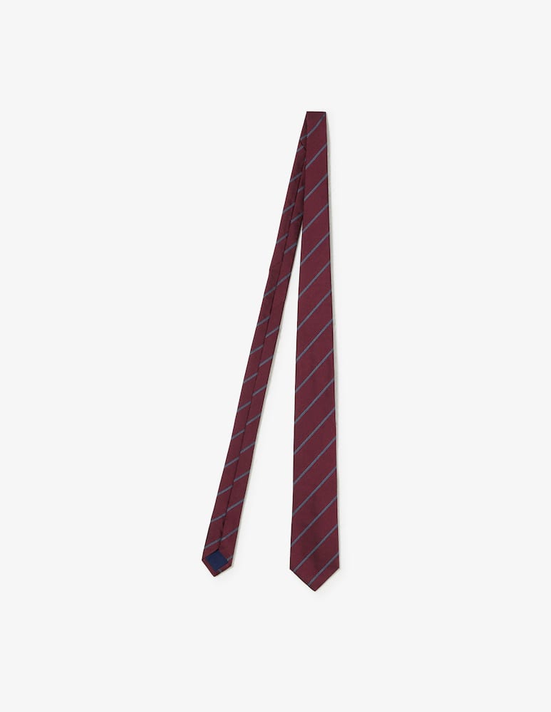 Sartoria Italiana Cravatta regimental a righe catena - immagine 1 Sartoria Italiana Cravatta regimental a righe catena - immagine 1