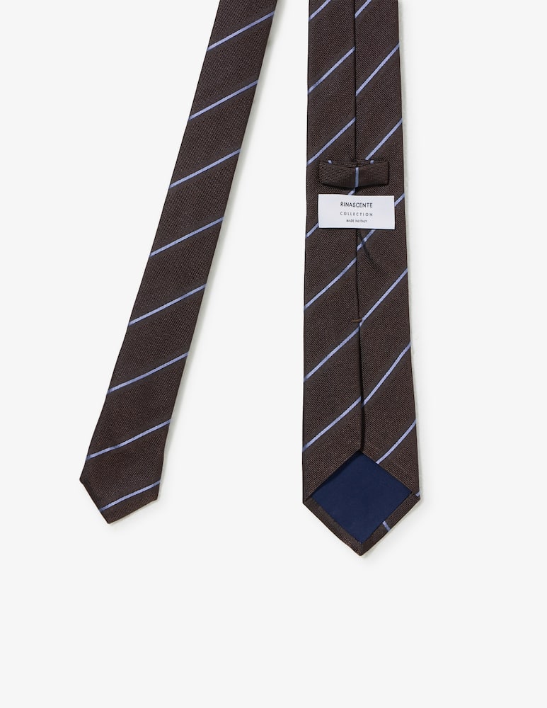 Sartoria Italiana Regimental striped tie - picture 2 Sartoria Italiana Regimental striped tie - picture 2