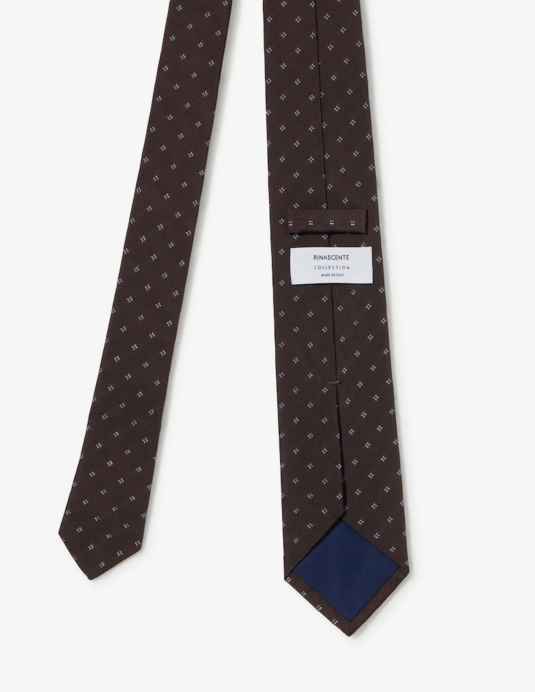 Sartoria Italiana Cravatta microfantasia - immagine 2 Sartoria Italiana Cravatta microfantasia - immagine 2