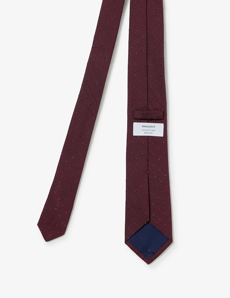 Sartoria Italiana Cravatta pois in tono - immagine 2 Sartoria Italiana Cravatta pois in tono - immagine 2