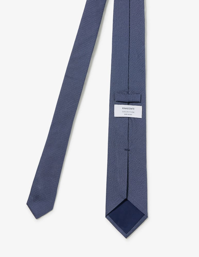 Sartoria Italiana Cravatta con microtrama - immagine 2 Sartoria Italiana Cravatta con microtrama - immagine 2