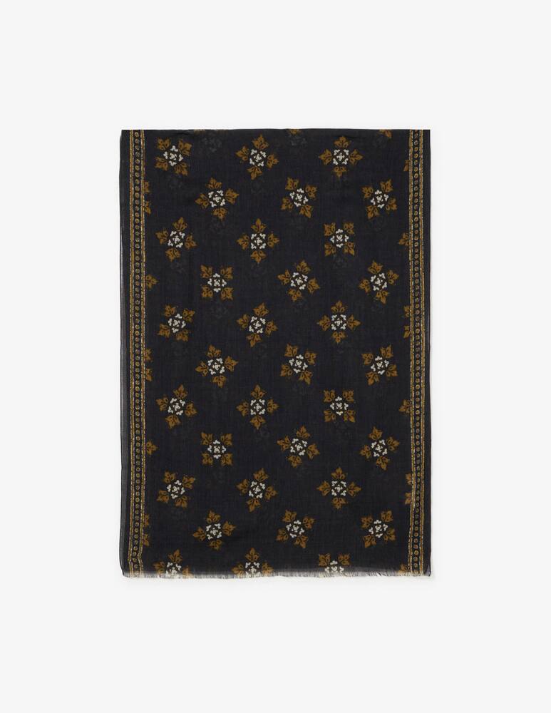 rinascente Pure Cashmere Sciarpa stampa geometrica