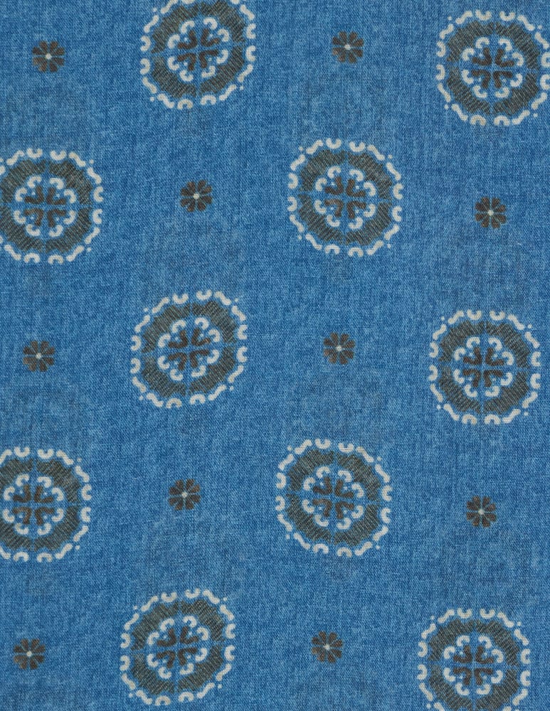 Pure Cashmere Sciarpa stampa medaglione - immagine 2