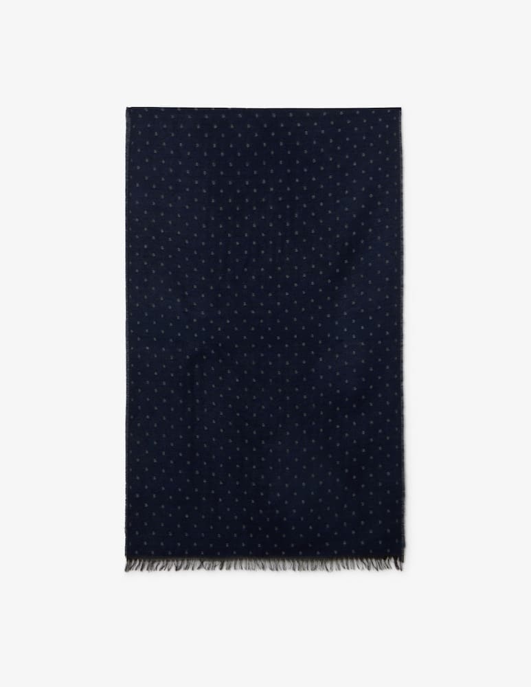 Pure Cashmere Sciarpa jacquard Cars - immagine 1 Pure Cashmere Sciarpa jacquard Cars - immagine 1