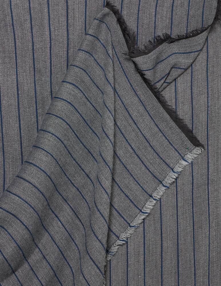 Pure Cashmere Sciarpa a righe gessate - immagine 2 Pure Cashmere Sciarpa a righe gessate - immagine 2