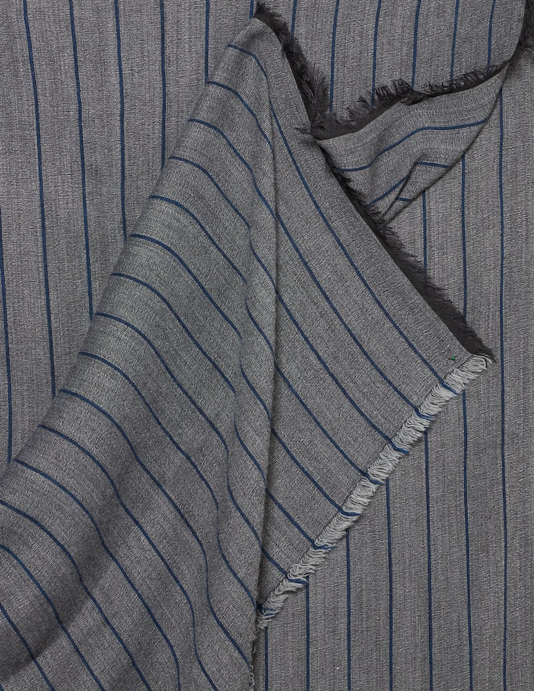rinascente Pure Cashmere Sciarpa a righe gessate