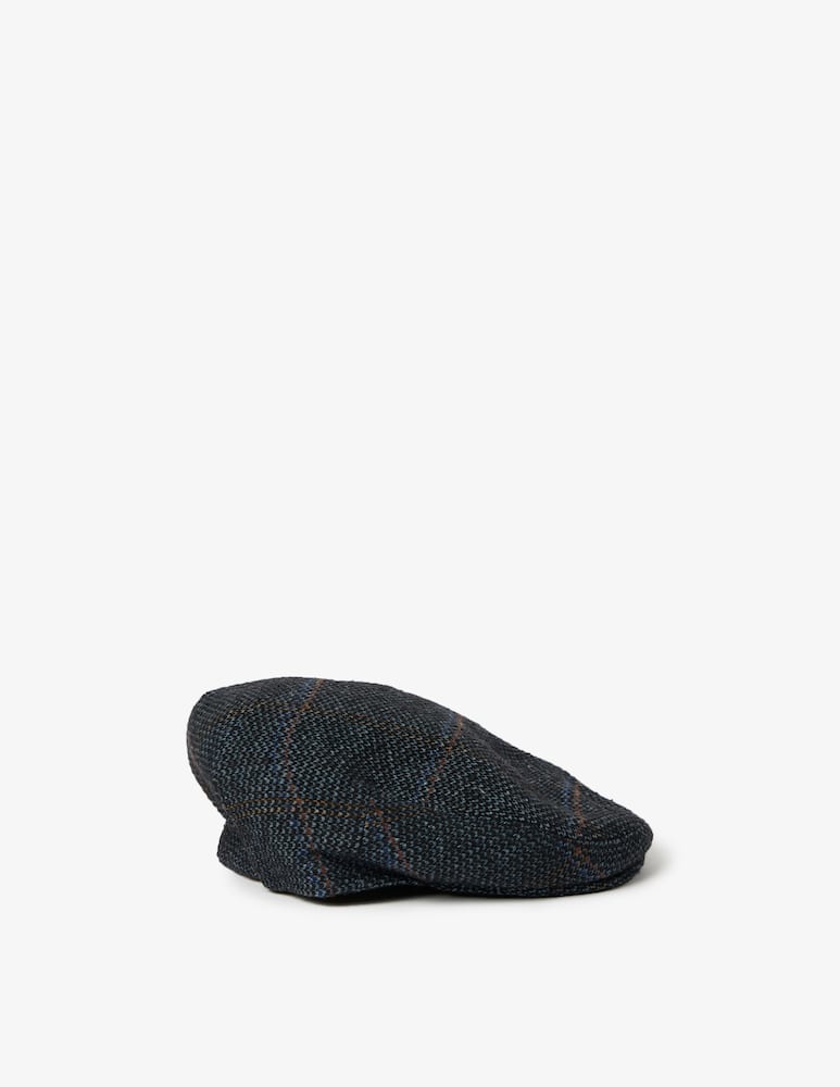 Pure Cashmere Houndstooth cap - picture 2 Pure Cashmere Houndstooth cap - picture 2