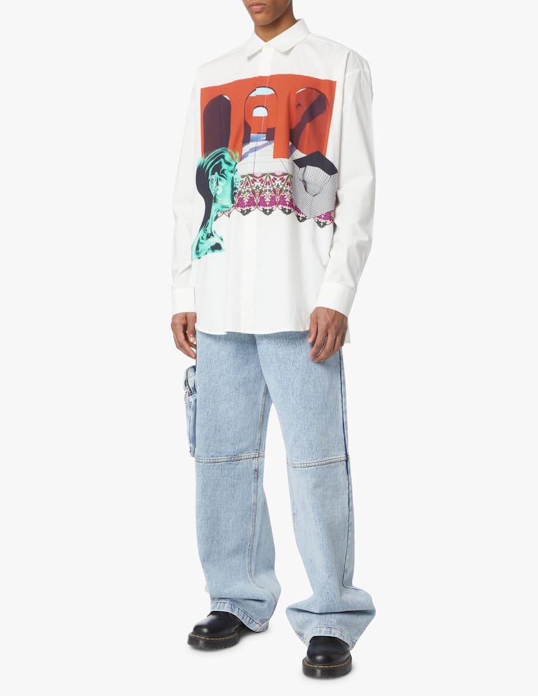 rinascente Dhruv Kapoor Engineered shirt oversized - multi