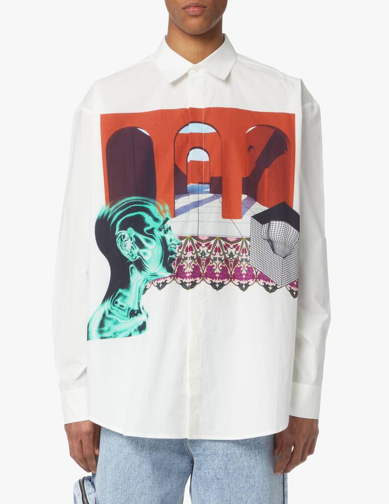 rinascente Dhruv Kapoor Engineered shirt oversized - multi