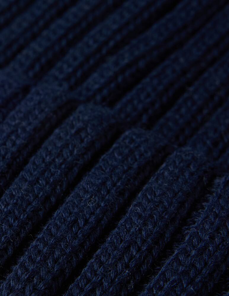 Pure Cashmere Beanie a coste - immagine 4 Pure Cashmere Beanie a coste - immagine 4