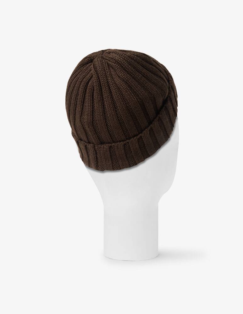 Pure Cashmere Beanie a coste - immagine 3 Pure Cashmere Beanie a coste - immagine 3