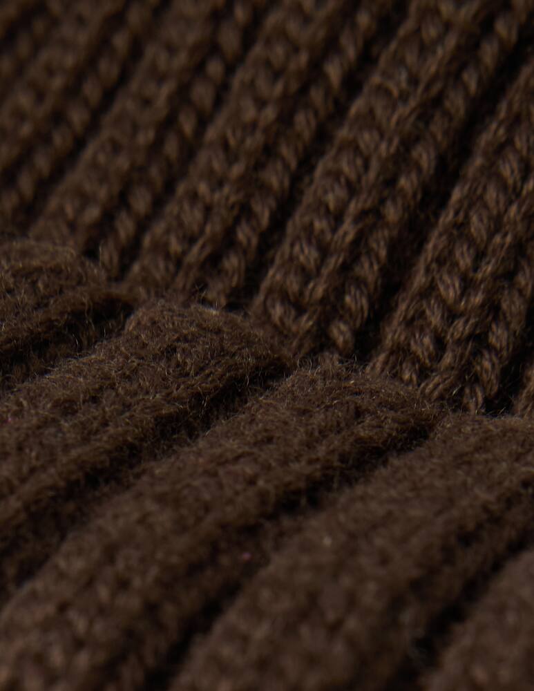 Pure Cashmere Beanie a coste - immagine 4 Pure Cashmere Beanie a coste - immagine 4