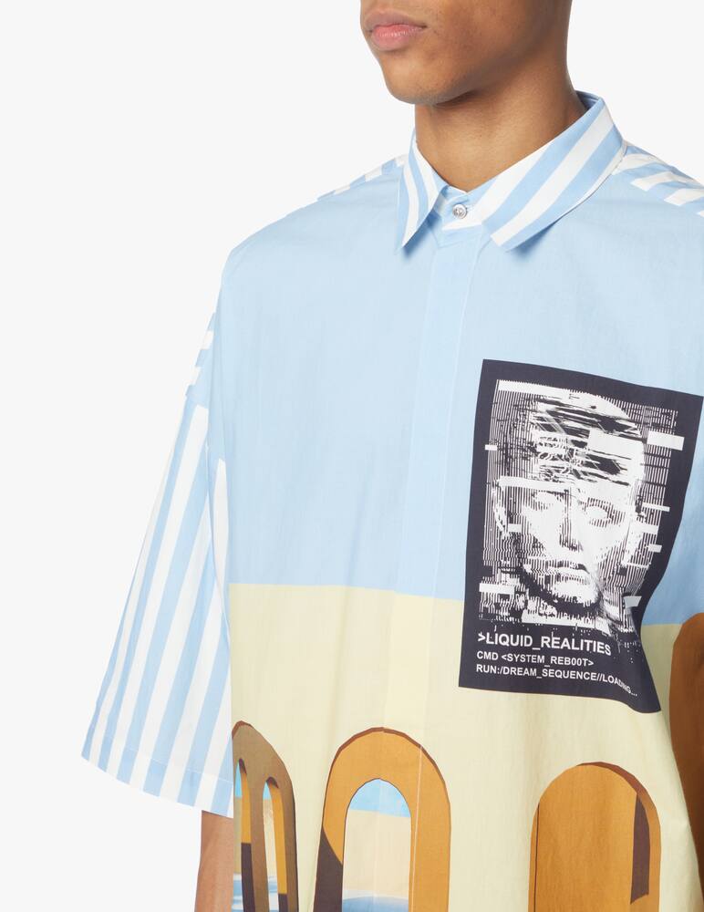 rinascente Dhruv Kapoor Engineered shirt oversized - multi