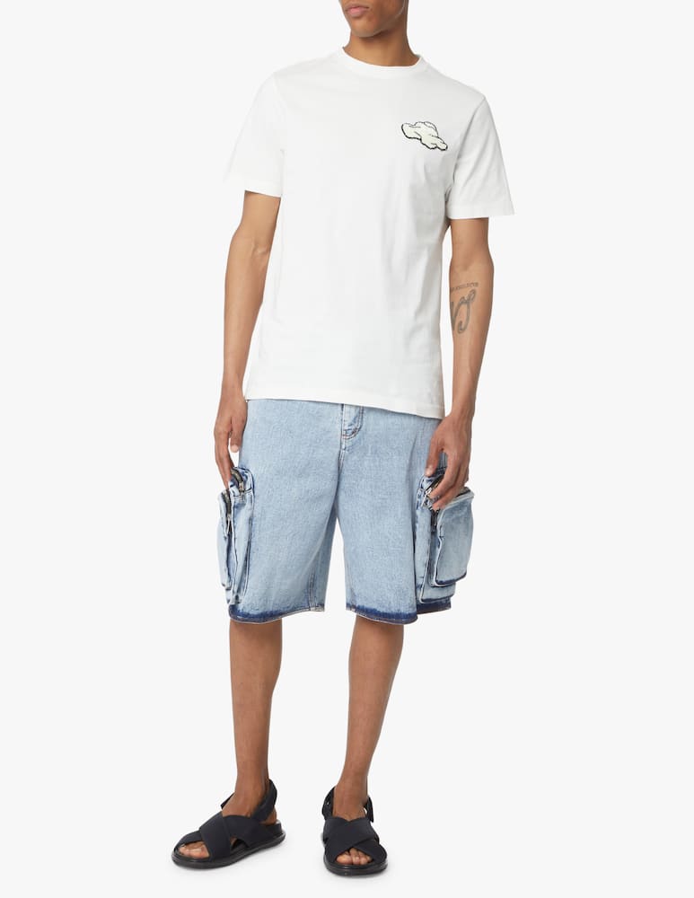 rinascente Dhruv Kapoor Clouds t-shirt - white