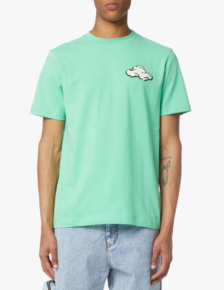 rinascente Dhruv Kapoor Maglietta manica corta clouds - verde