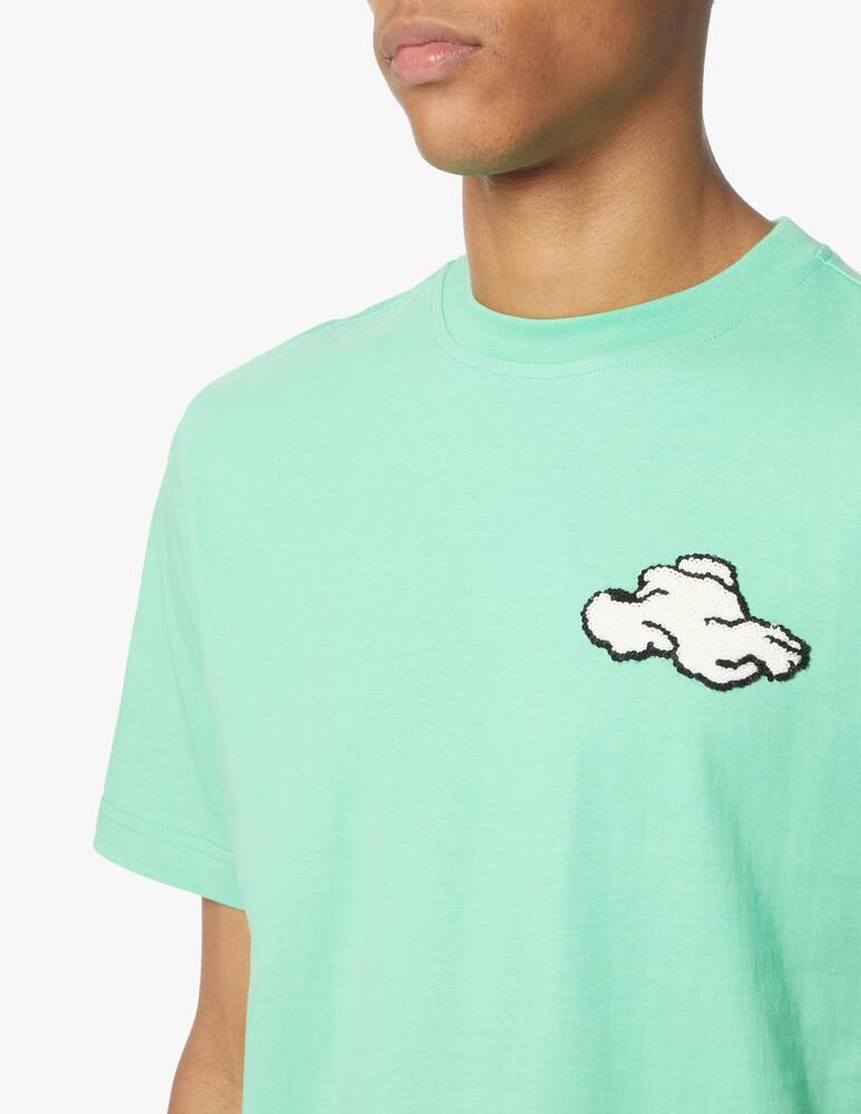 rinascente Dhruv Kapoor Maglietta manica corta clouds - verde