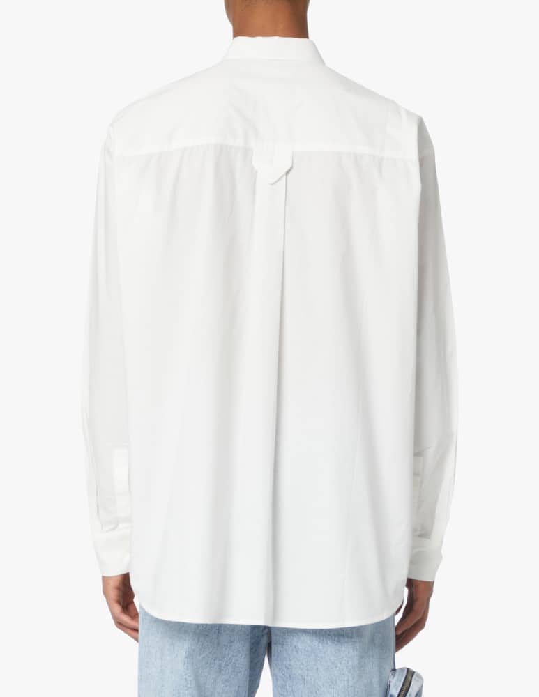 rinascente Dhruv Kapoor Embellished smiley shirt - white