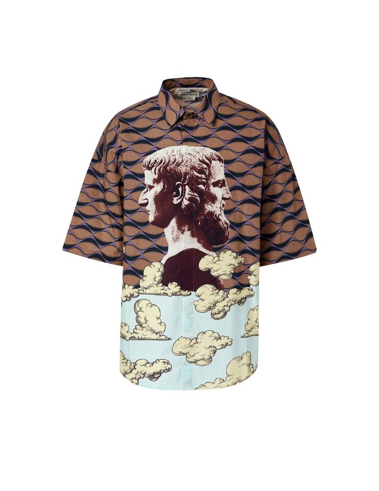 rinascente Dhruv Kapoor Janus oversized shirt - multi