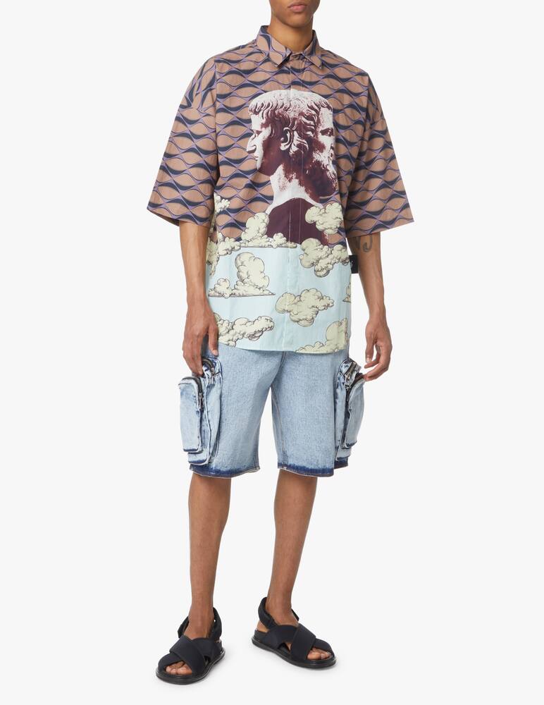 rinascente Dhruv Kapoor Janus oversized shirt - multi