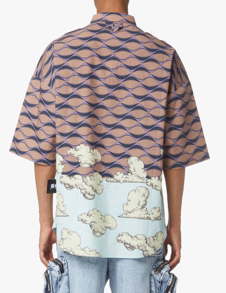 rinascente Dhruv Kapoor Janus oversized shirt - multi