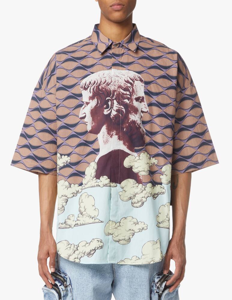 rinascente Dhruv Kapoor Janus oversized shirt - multi