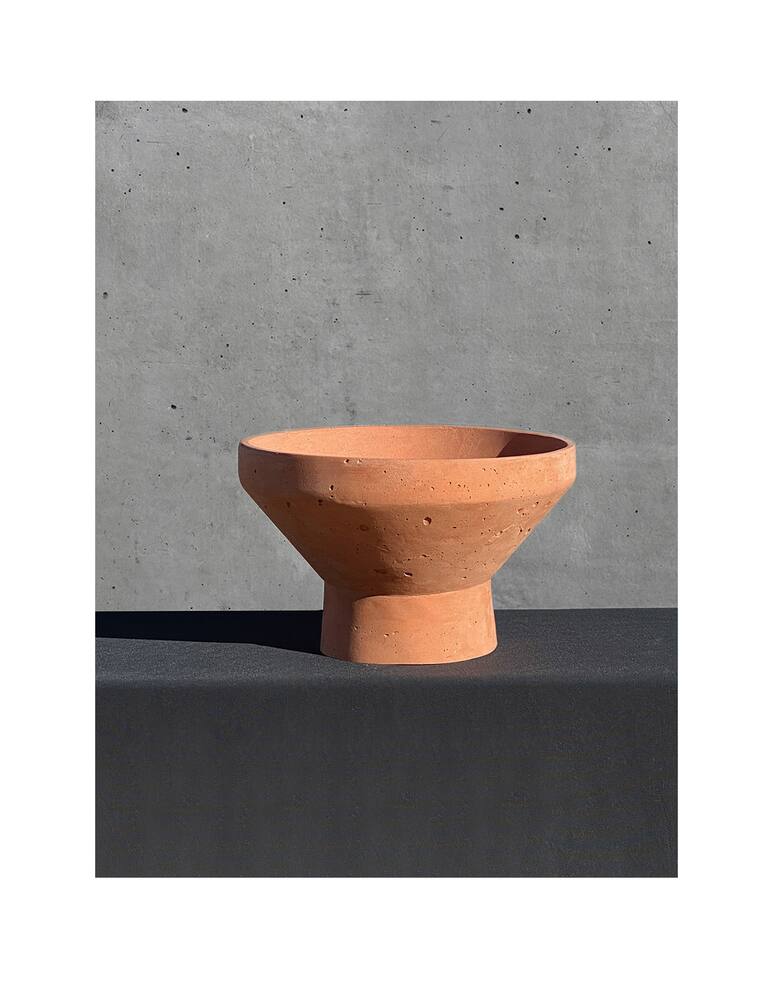 rinascente Lava Objects Cecilia Concrete Coppa - Marrone