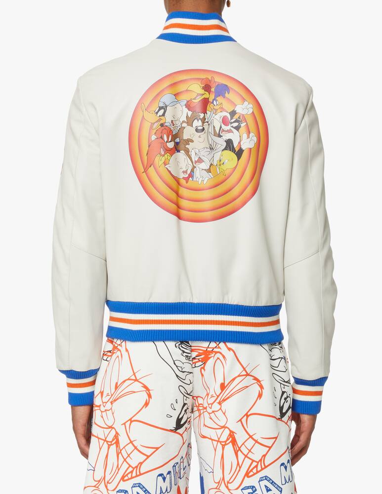rinascente Family First Looney tunes varsity jacket - white