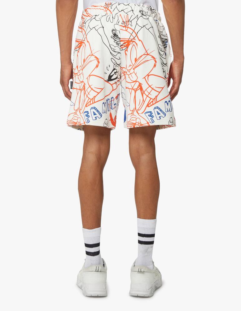 rinascente Family First Bermuda x looney tunes - bianco