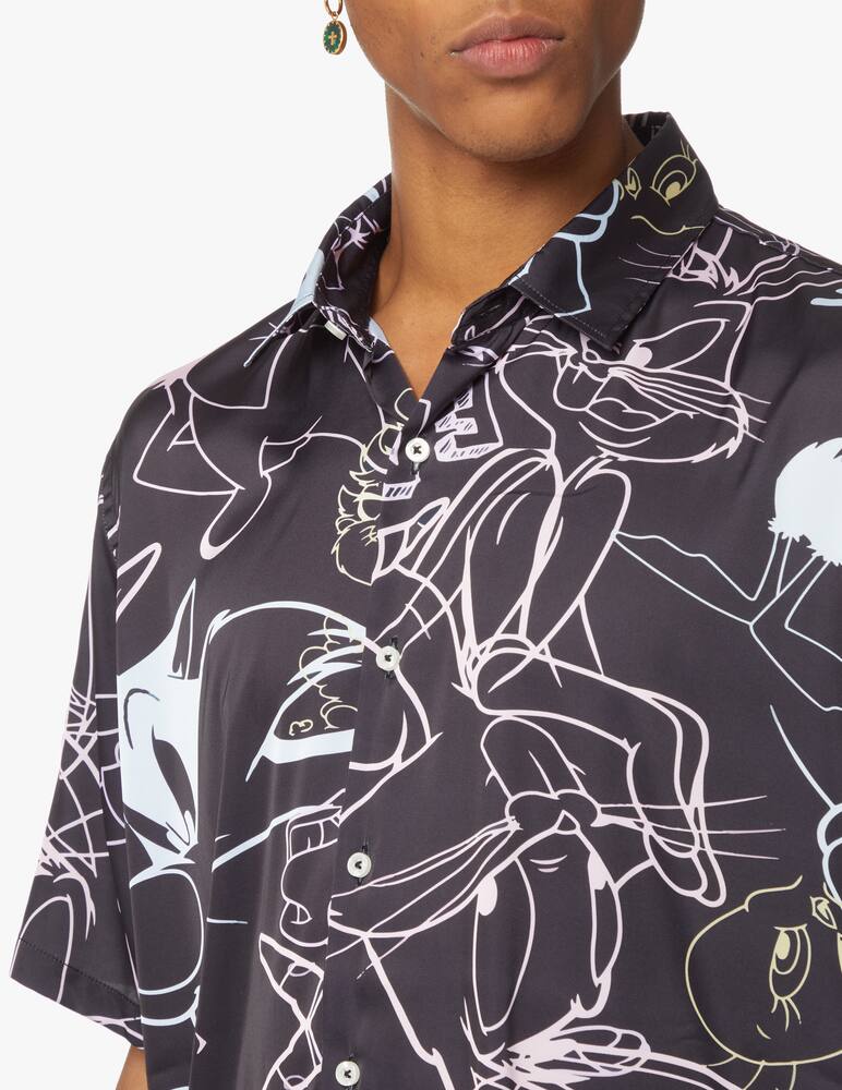 Family First Palita x looney tunes short sleeve shirt - multi - picture 4 Family First Palita x looney tunes short sleeve shirt - multi - picture 4