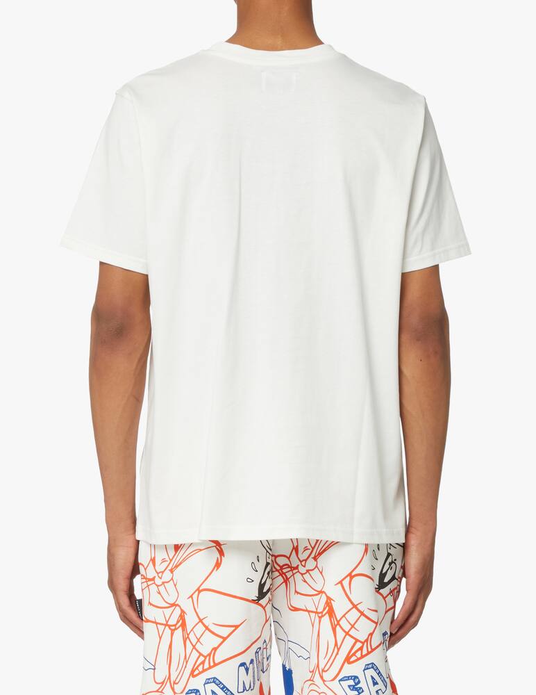 rinascente Family First Maglietta manica corta box logo x looney tunes - bianco