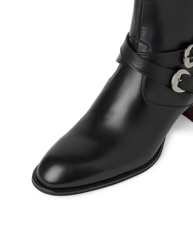 rinascente Giuseppe Zanotti Stivaletti in pelle "sheldon buckle"