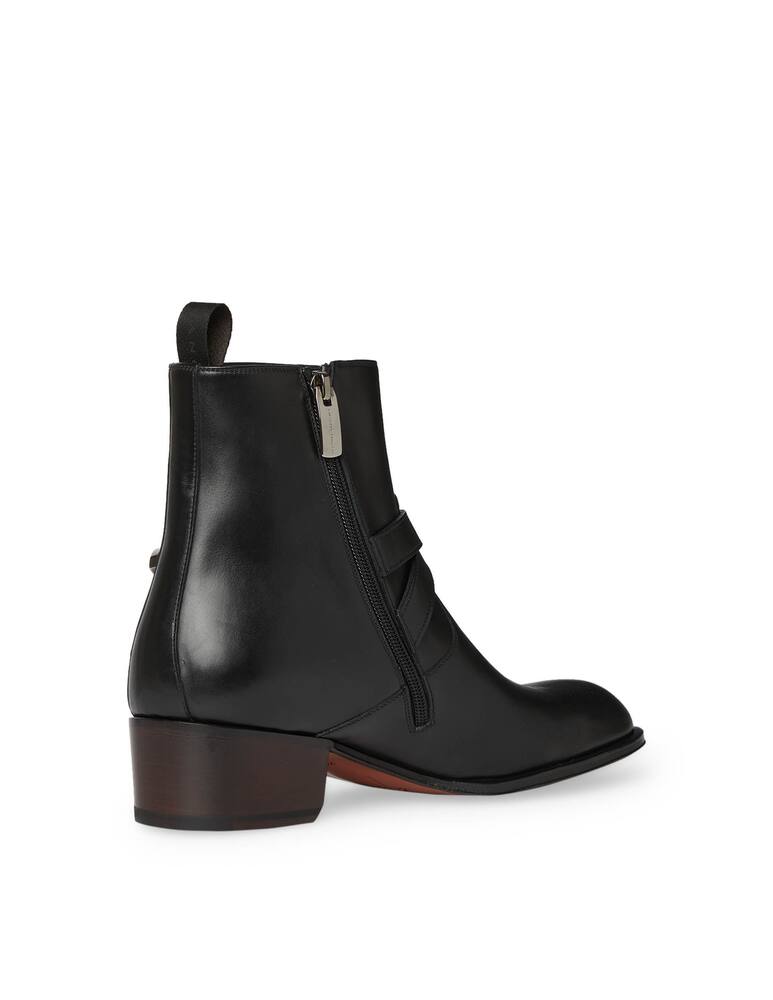 rinascente Giuseppe Zanotti Stivaletti in pelle "sheldon buckle"