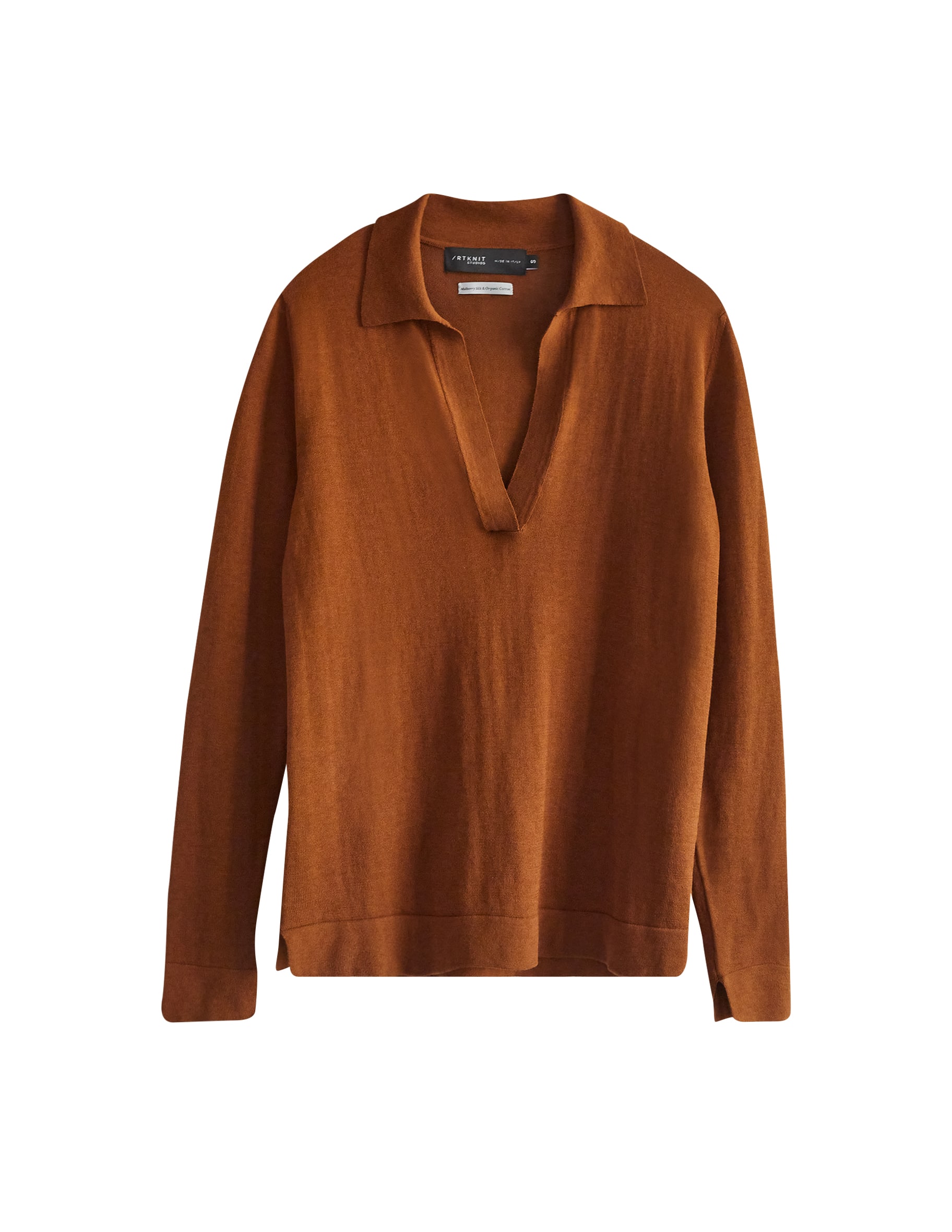 STUDIOUS】Washable Silk Cotton Polo Silk Blend Polo I Men's