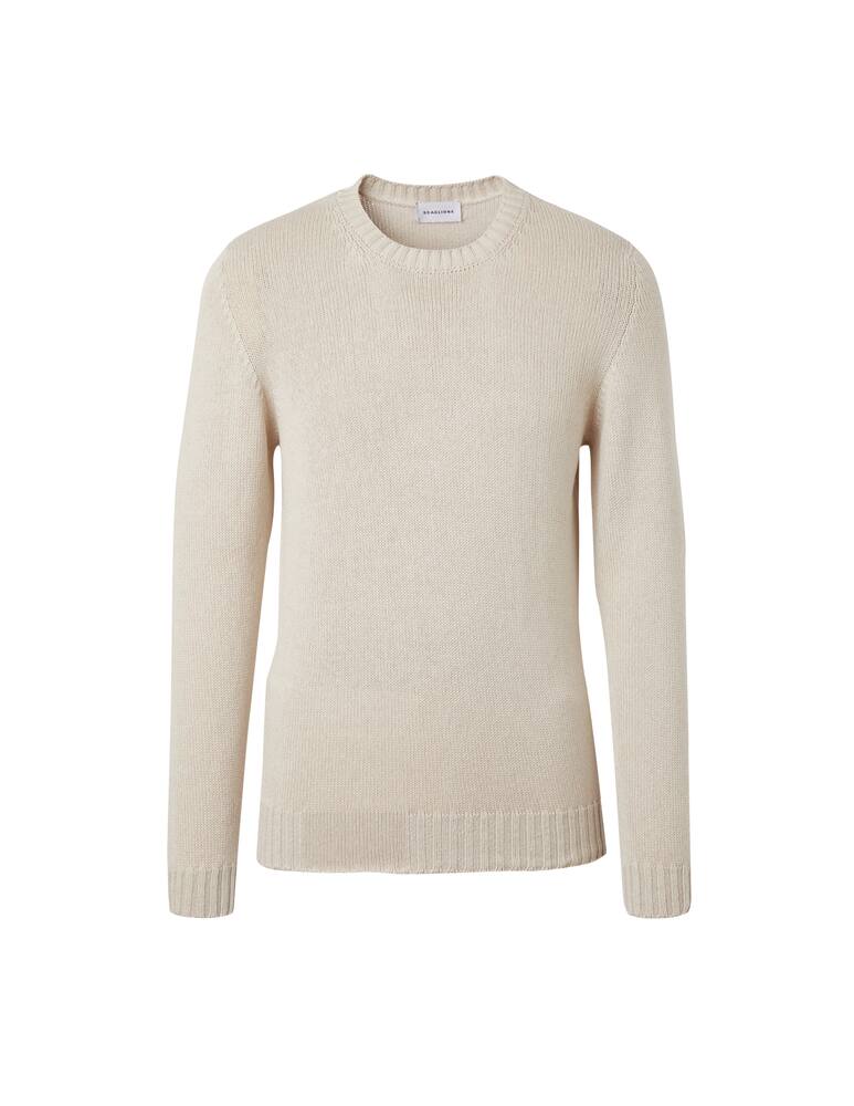 rinascente Scaglione Maglia girocollo in seta soft - grigio