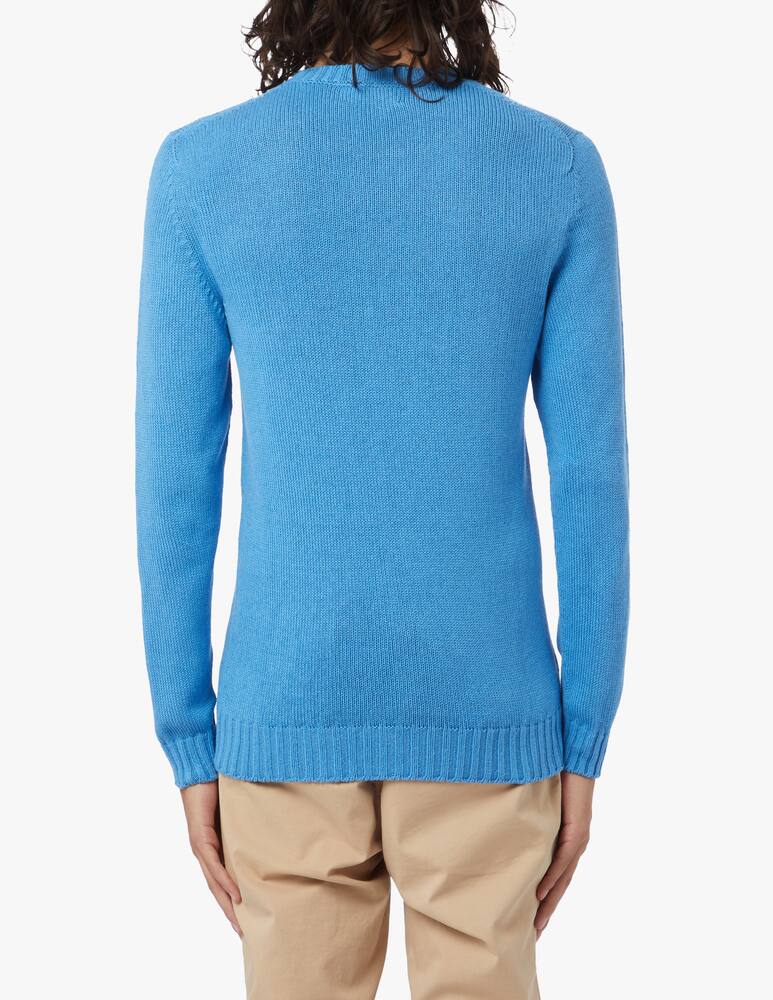 rinascente Scaglione Silk roundneck sweater - light blue