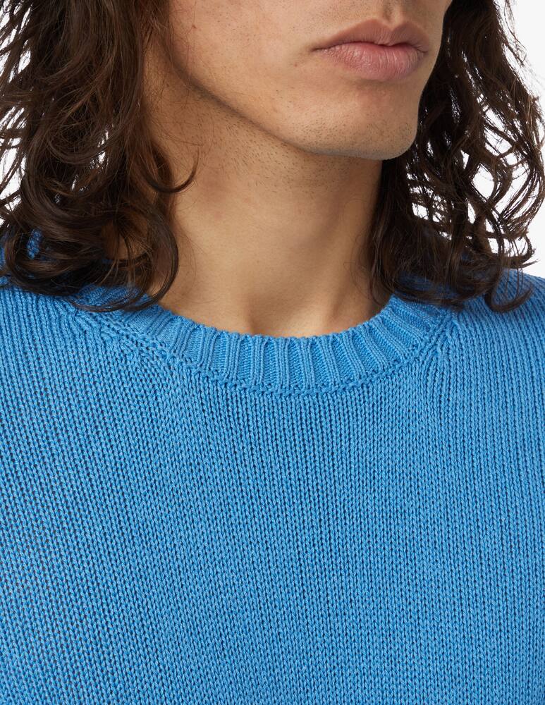 rinascente Scaglione Silk roundneck sweater - light blue