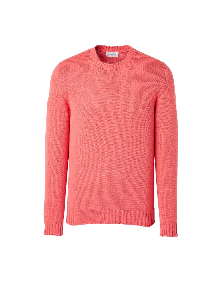 rinascente Scaglione Silk roundneck sweater - red
